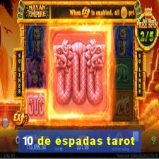 10 de espadas tarot